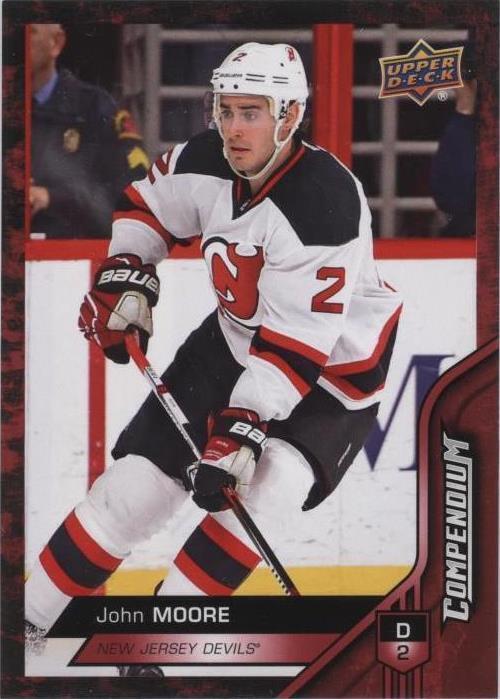 2016-17 Upper Deck Compendium - John Moore #163