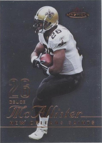 2003 Fleer Mystique Deuce McAllister #48