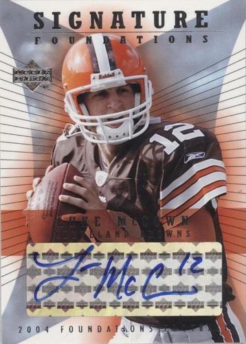 2004 Upper Deck Foundations Luke McCown #SF-LM