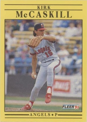 1991 Fleer - Kirk McCaskill #319