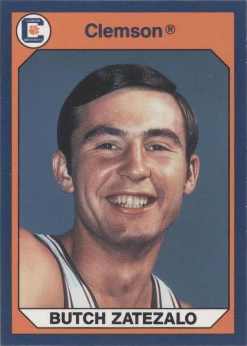 1990 Collegiate Collection Clemson Tigers - Butch Zatezalo #68