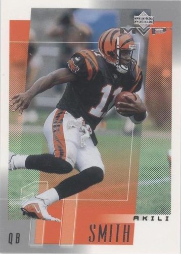 2001 Upper Deck MVP Akili Smith #54