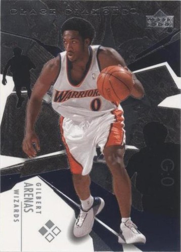 2003-04 Upper Deck Black Diamond - Gilbert Arenas #87