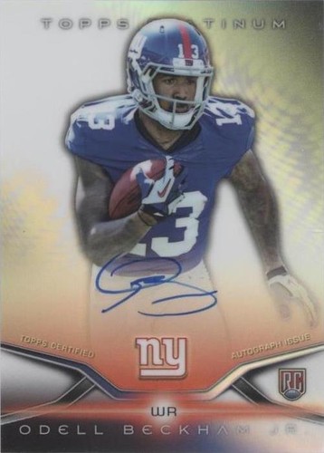 2014 Topps Platinum Odell Beckham Jr. #42