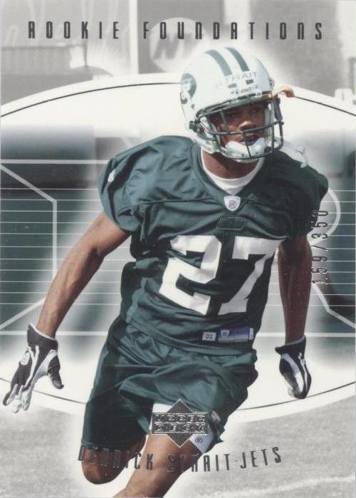 2004 Upper Deck Foundations Derrick Strait #130