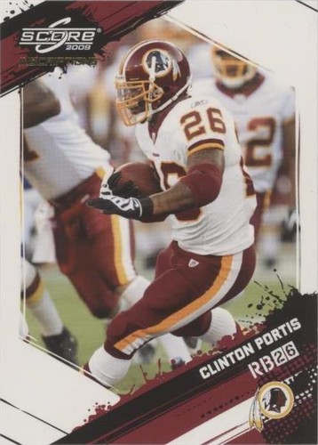 2009 Score Inscriptions Clinton Portis #293