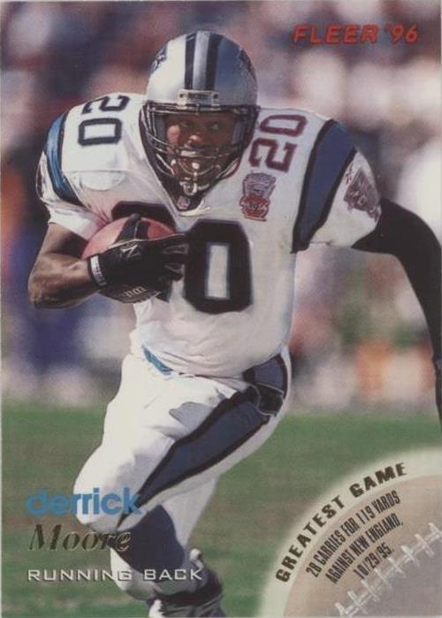 1996 Fleer Derrick Moore #21