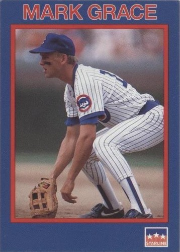 1990 Starline Long John Silver's - Mark Grace #2