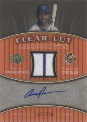2007 Upper Deck Elements - Corey Patterson #CCE-CP