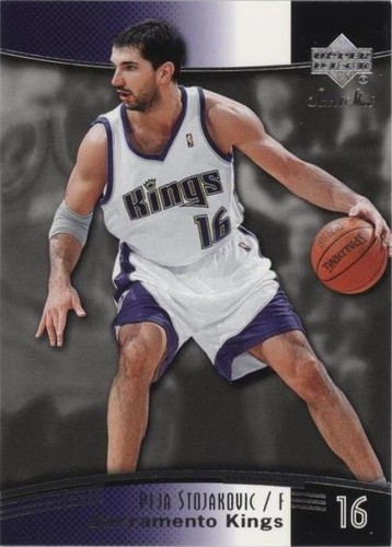 2004-05 Upper Deck Sweet Shot - Peja Stojakovic #73