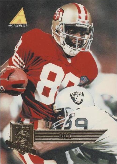 Jerry Rice 1995 Pinnacle Club Collection #195
