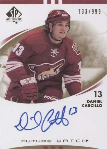 2007-08 SP Authentic - Daniel Carcillo #239