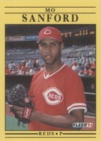 1991 Fleer Update - Mo Sanford #U-86