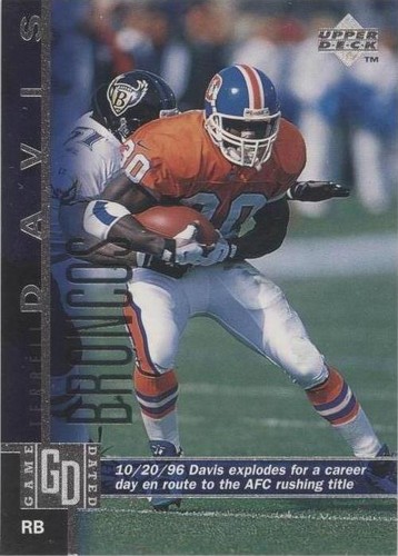 1997 Upper Deck Terrell Davis #82