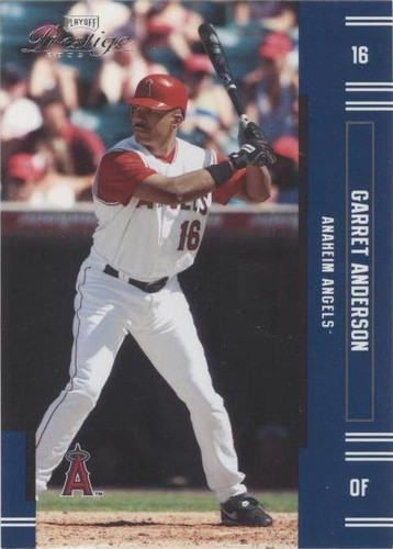 2005 Playoff Prestige - Garret Anderson #16