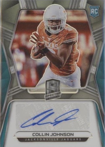 2020 Panini Spectra Collin Johnson #12