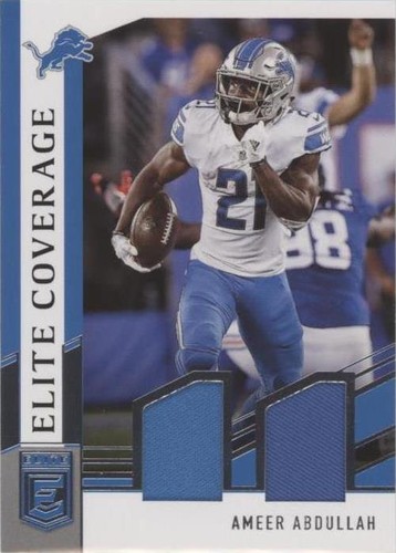 2018 Donruss Elite Ameer Abdullah #EC-9