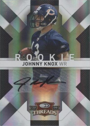 2009 Donruss Threads Johnny Knox #157