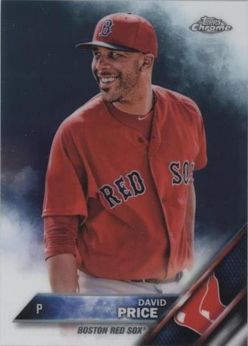 2016 Topps Chrome - David Price #107
