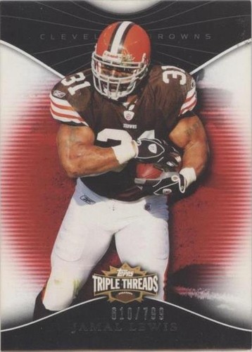 2009 Topps Triple Threads Jamal Lewis #44