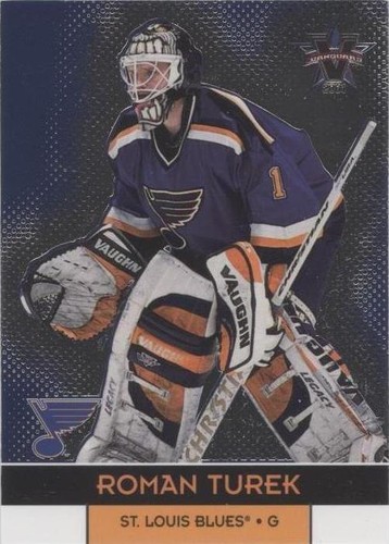 2000-01 Pacific Vanguard - Roman Turek #84