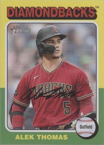 2024 Topps Heritage - Alek Thomas #289