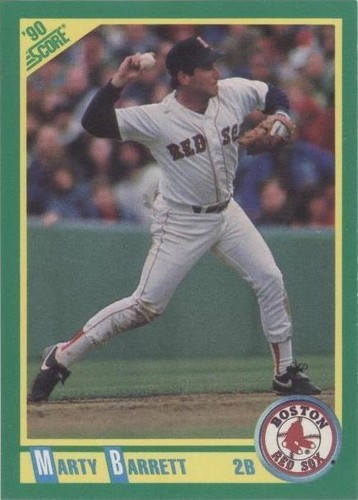 1990 Score - Marty Barrett #15