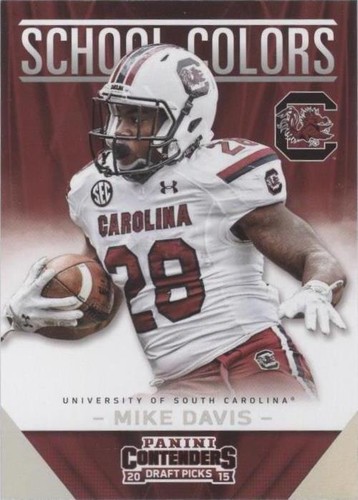 2015 Panini Contenders Draft Picks Mike Davis #18