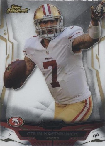 2014 Topps Finest Colin Kaepernick #69