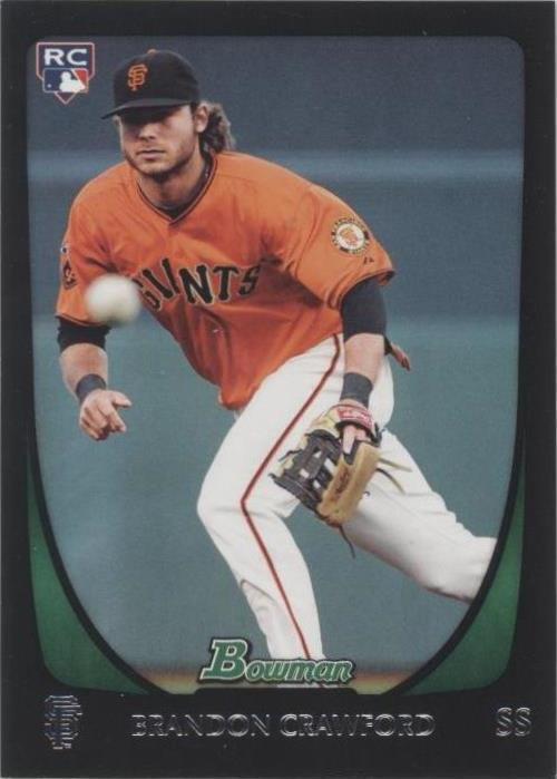 Bowman Draft Picks & Prospects 2011 - Brandon Crawford #25