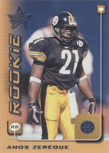 1999 Leaf Rookies & Stars Amos Zereoue #277