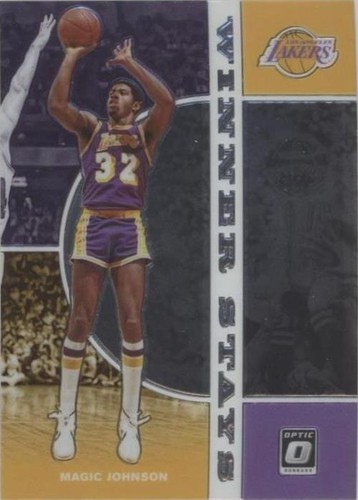 2019-20 Panini Optic Magic Johnson Express Lane Silver Holo