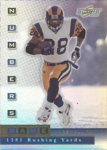 2000 Score Marshall Faulk #NG17