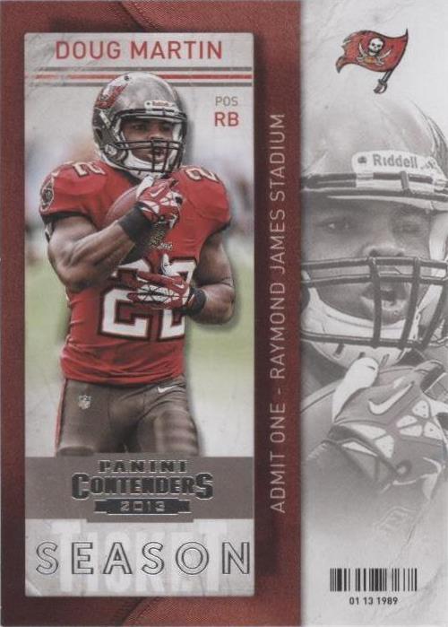2013 Panini Contenders Doug Martin #23