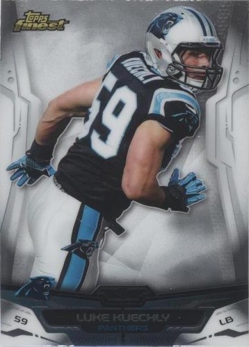 2014 Topps Finest Luke Kuechly #51