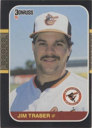 1987 Donruss - Jim Traber #477