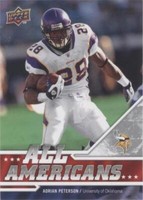 2009 Upper Deck Draft Edition Adrian Peterson #286