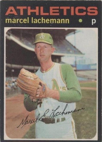 1971 O-Pee-Chee - Marcel Lachemann #84
