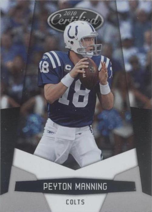 Peyton Manning #64 2010 certificado