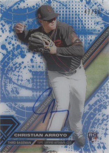 2017 Topps High Tek - Christian Arroyo #HT-CA