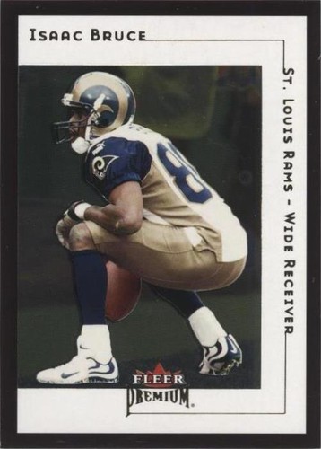 2001 Fleer Premium Isaac Bruce #81