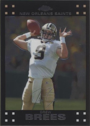 2007 Topps Chrome Drew Brees #TC116