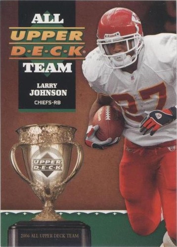 2006 Upper Deck Larry Johnson #1AUDT-LJ