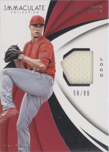 2018 Panini Immaculate Collection - Jack Flaherty #IS-JF