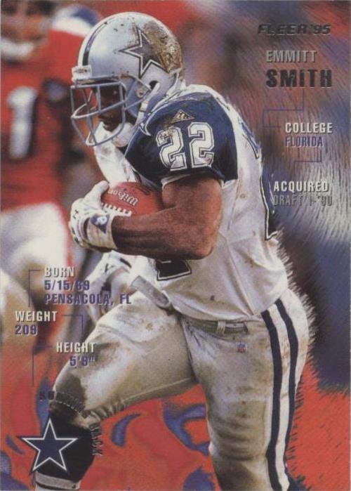 1995 Fleer Emmitt Smith #100