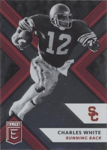 2018 Panini Elite Draft Picks Charles White #17