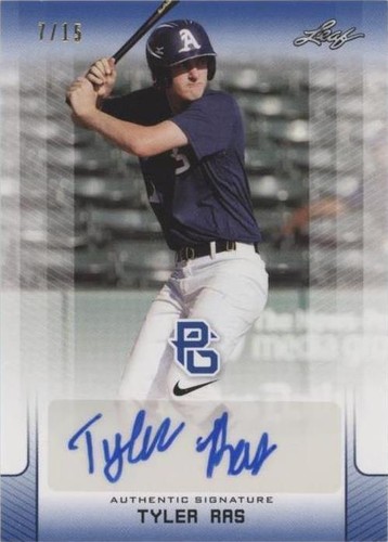 2017 Leaf Perfect Game National Showcase - Tyler Ras #BA-TR1