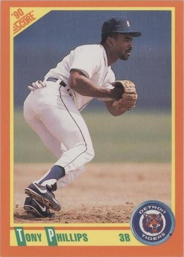 1990 Score Rookie & Traded - Tony Phillips #14T