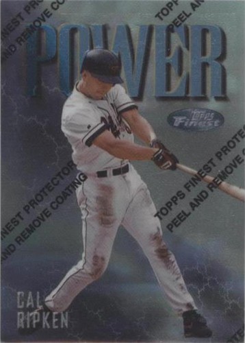 1997 Topps Finest - Cal Ripken #135