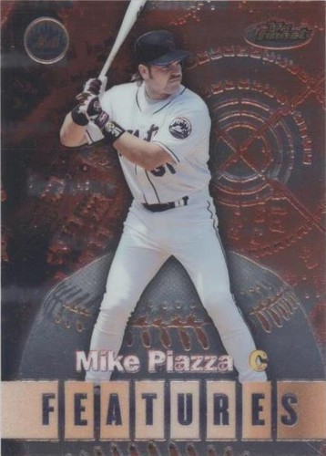 2000 Topps Finest - Ivan Rodriguez Mike Piazza #125